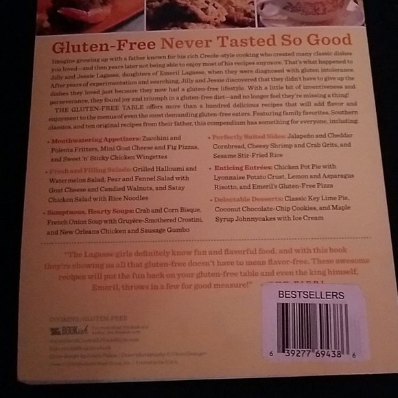 *NEW*FREE*w/$15~PURCHASE*  *NEW*GLUTEN-FREE COOKBOOK - Picture 2 of 8